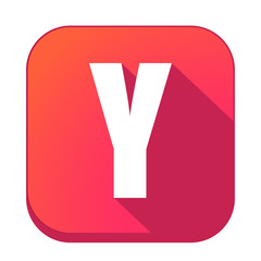 ikona z długim cieniem na tle zaokrąglonego kwadratu © vempireart