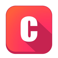 ikona z długim cieniem na tle zaokrąglonego kwadratu © vempireart