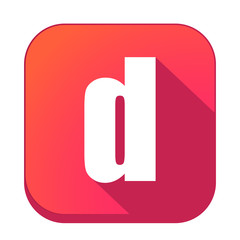 ikona z długim cieniem na tle zaokrąglonego kwadratu © vempireart