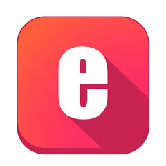 ikona z długim cieniem na tle zaokrąglonego kwadratu © vempireart