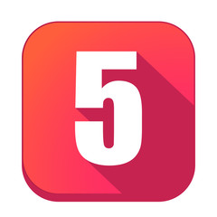 ikona z długim cieniem na tle zaokrąglonego kwadratu © vempireart