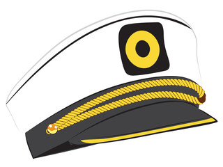 Captain Hat Illustration