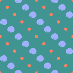 Seamless colorful pattern with circles