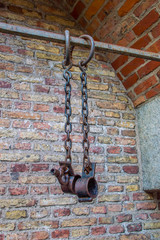 Historic shackles.