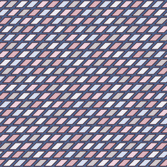 Pasrel color stained glass mosaic background. Seamless pattern with geometric ornament. Checkered surface texture.