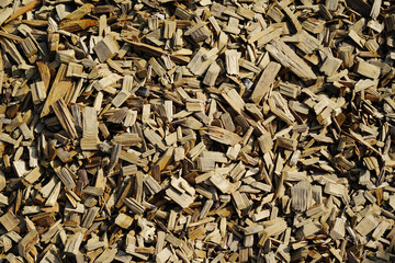 wood chips