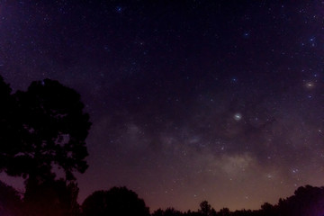 Night sky over Alabama