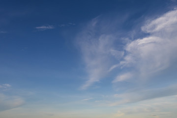 blue sky with cloud background