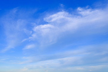 blue sky with cloud background