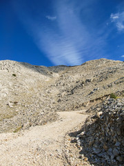 View from the top of Cal Dagi mountain, near Fethyie, Turkey