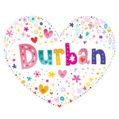 Fototapeta premium Durban city in South Africa