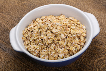 Raw oatmeal