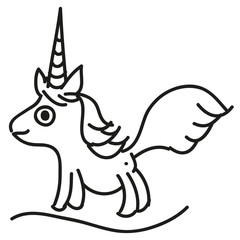 little cute unicorn