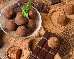 Chocolate truffles
