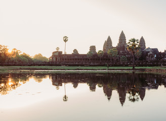Fototapeta na wymiar Angkor wat, Siem Reap, Cambodia