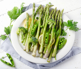 Green asparagus