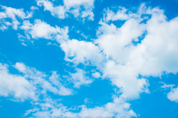 blue sky with cloud.