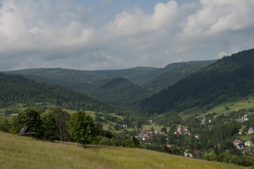 Fototapeta na wymiar mountains in Poland 
