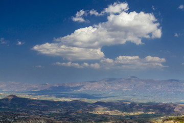 Mountains on the island of Crete