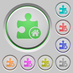 Default plugin push buttons