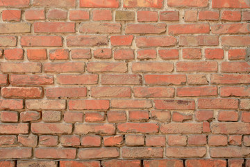 Brick texture with scratches and cracks