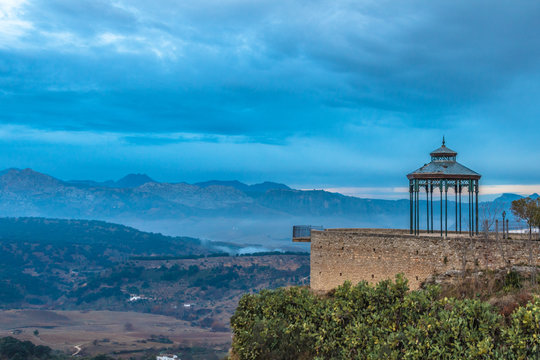Antiguo quiosco en Ronda