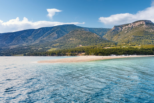 Croatia golden horn beach seaside