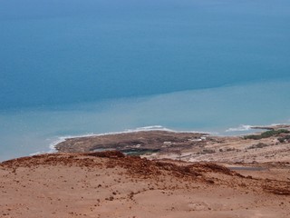 Salty Dead Sea Coast
