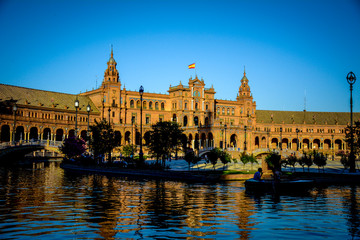 Obraz premium Plaza España en Sevilla