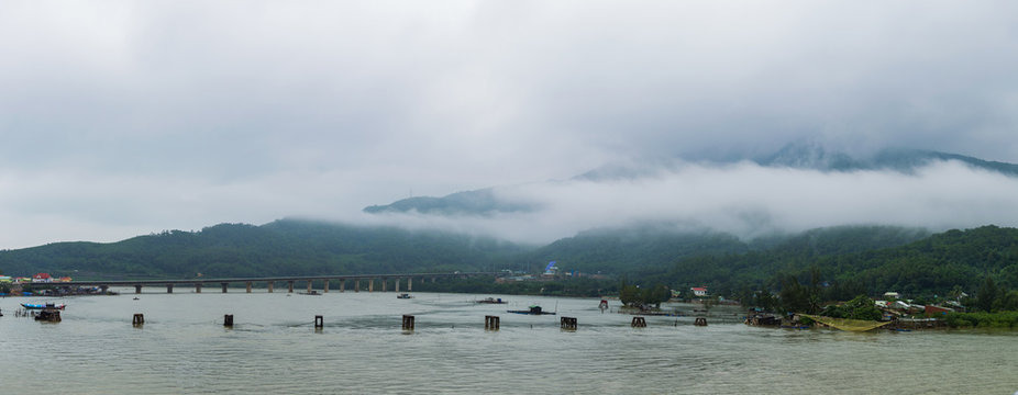 Hai Van pass, Da Nang city, Vietnam.