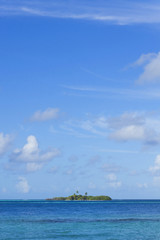 Tropical exotic island in the Maldives