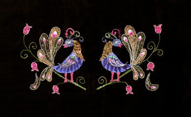 Ukrainian folk embroidery