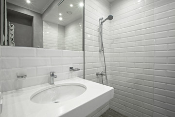 bathroom of the hotel rooms