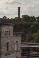 Fototapeta na wymiar Testturm Tower Rottweil
