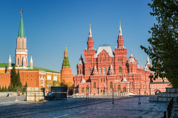 Obraz premium Morning view of Red Square, Moscow, Russia.