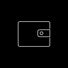 Obraz premium Wallet icon pocket vector icon