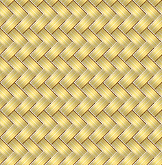 Seamless braided stripes vector pattern