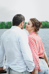 Obraz premium Couple in love. Love story.
