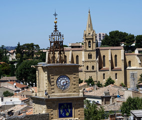 Salon-de-Provence tour de l'horloge