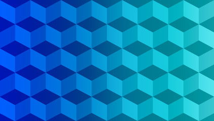 Abstract colorful style minimal blank cubes background	