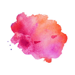 Abstract hand drawn watercolor background.