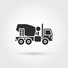 concrete mixer truck