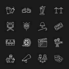 sixteen cinema icons