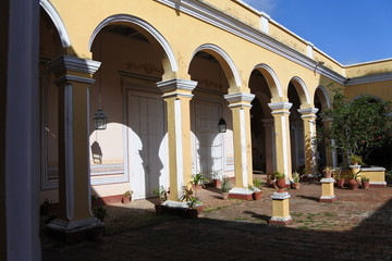 Innenhof eines Herrenhauses in Trinidad auf Kuba
