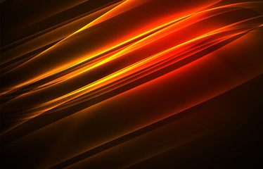 Vector polar lights concept background