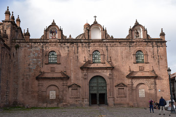 Obraz premium Eglise du Templo del Trionfo à Cusco au Pérou