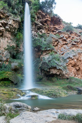Fototapeta na wymiar Beautiful waterfall called 