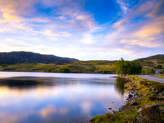 Fototapeta na wymiar Loch Tarff, Scotland.