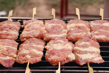 pork roast on street road