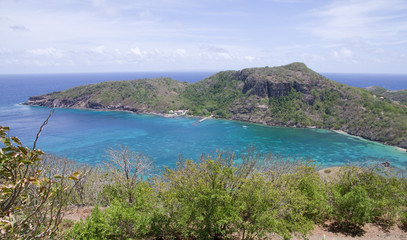 Fototapeta na wymiar Baie Les Saintes, Guadeloupe